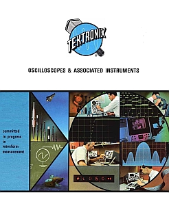 Tektronix - Catalogo oscilloscopi 1968 1969
